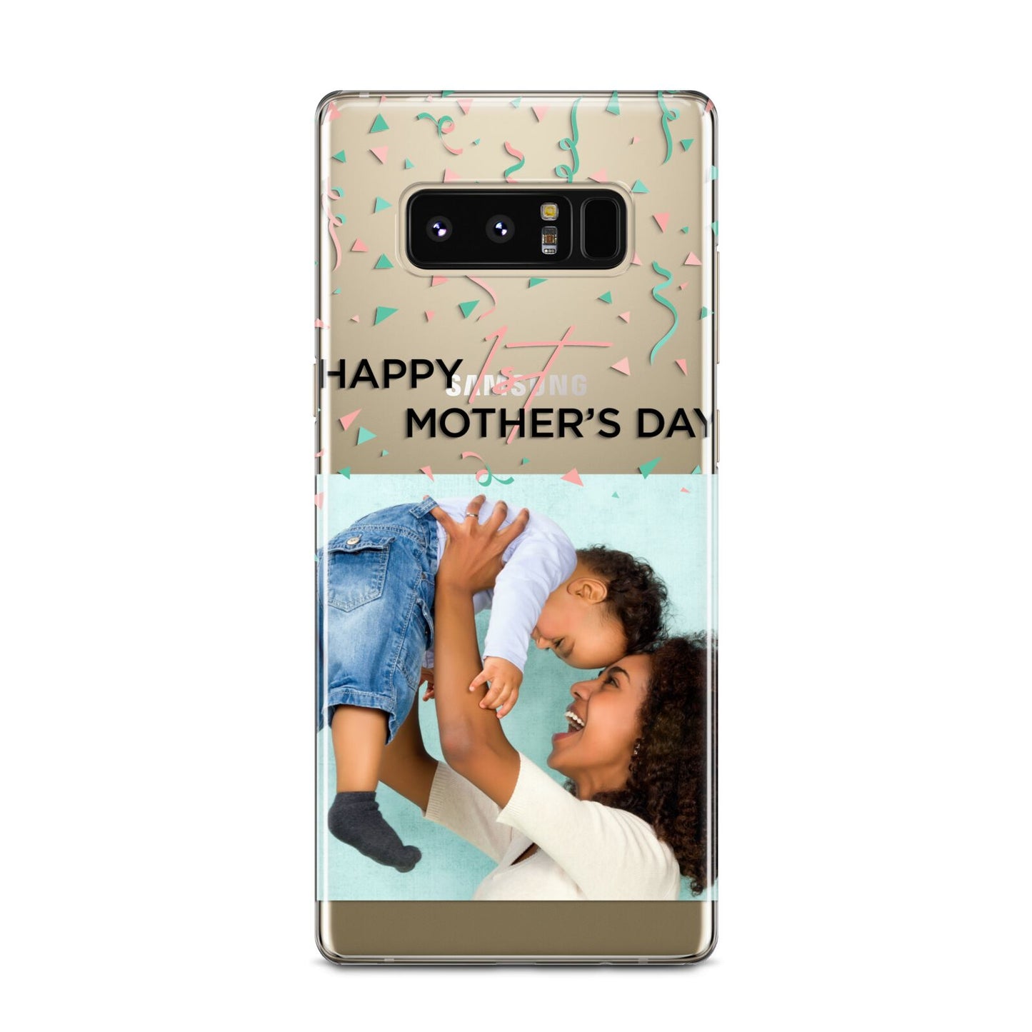 Personalised First Mothers Day Samsung Galaxy Note 8 Case