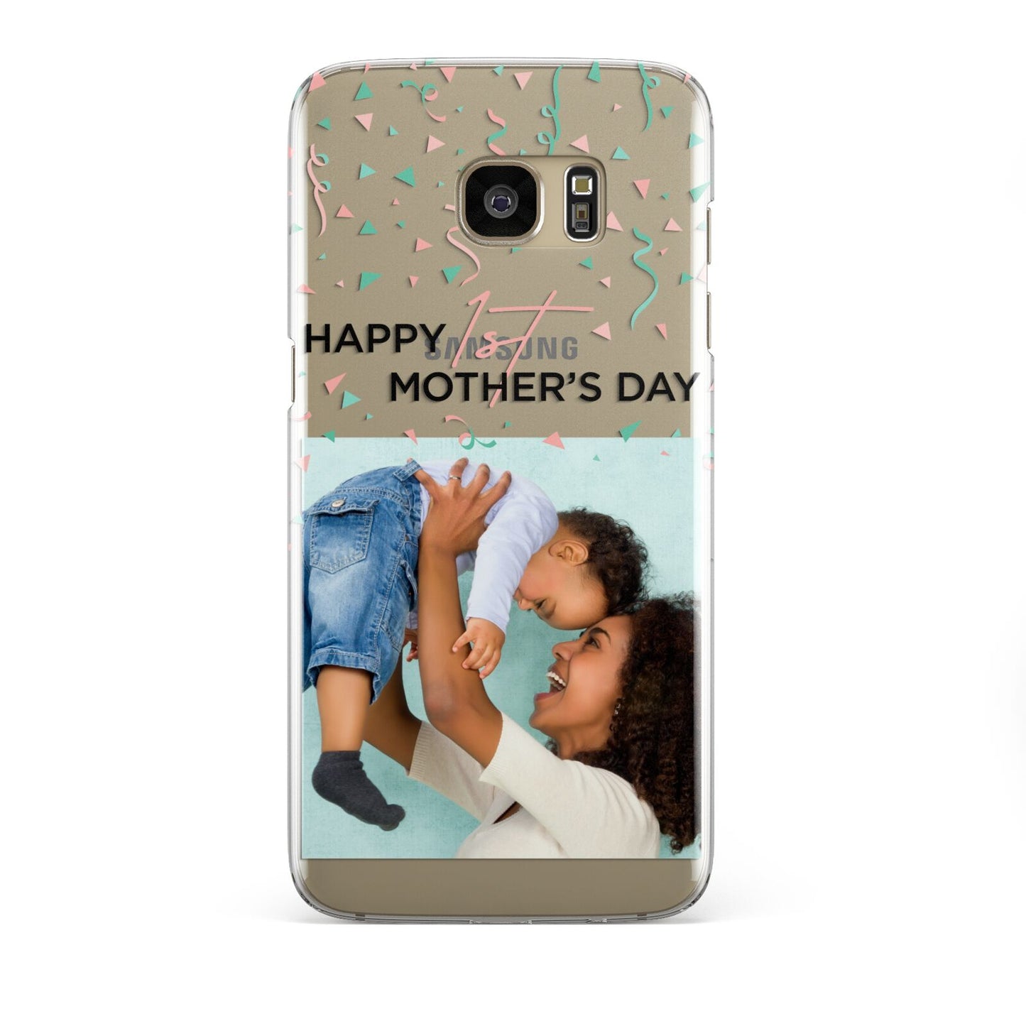 Personalised First Mothers Day Samsung Galaxy S7 Edge Case