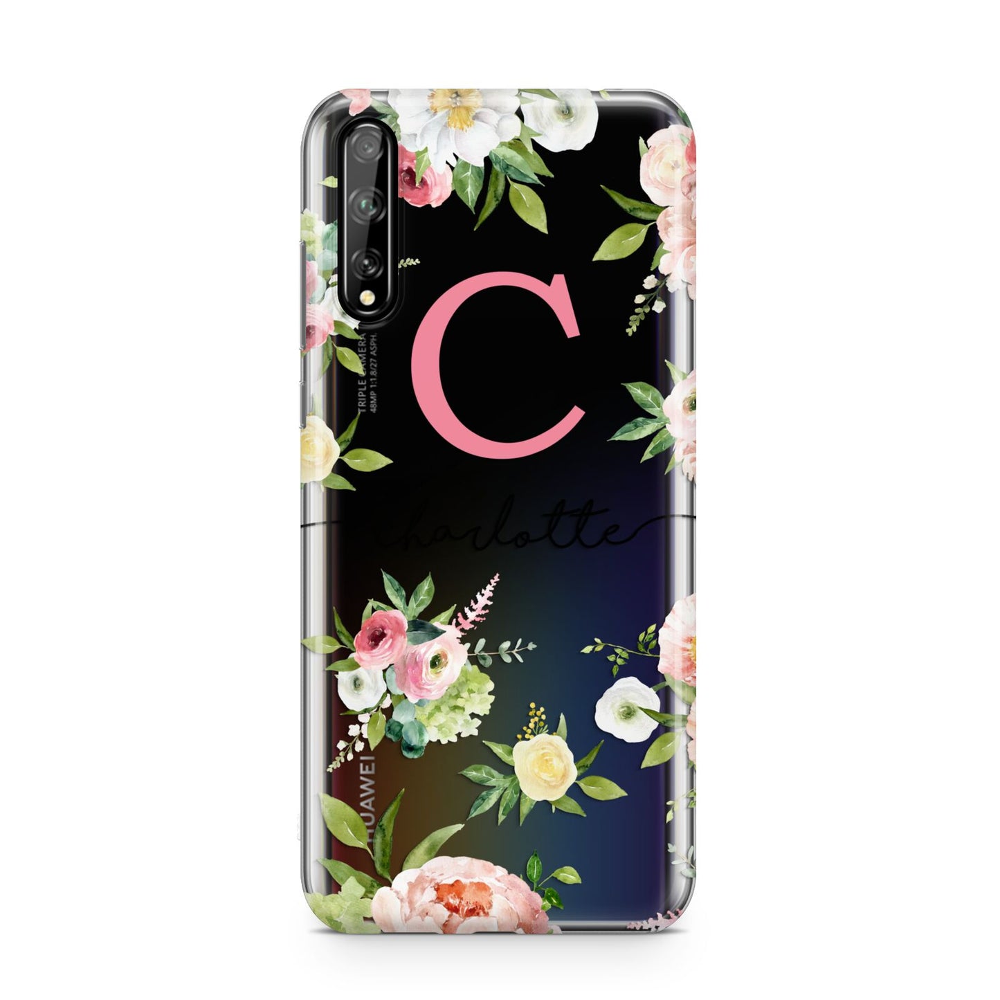 Personalised Floral Huawei Enjoy 10s Phone Case