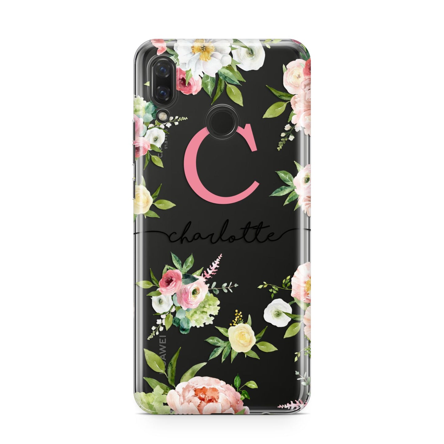 Personalised Floral Huawei Nova 3 Phone Case