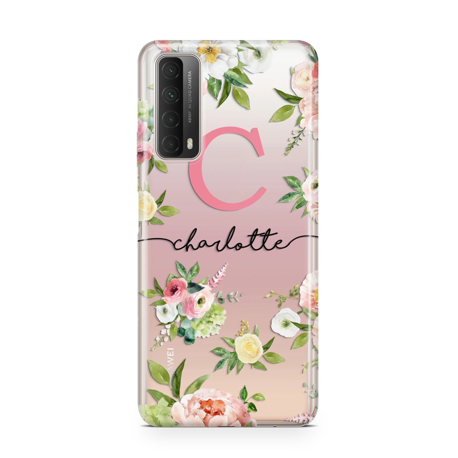 Personalised Floral Huawei P Smart 2021