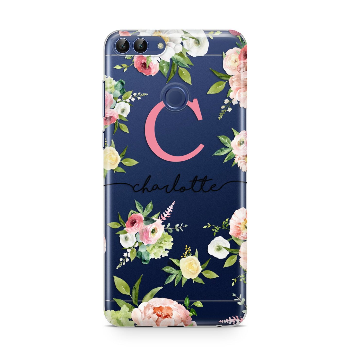 Personalised Floral Huawei P Smart Case