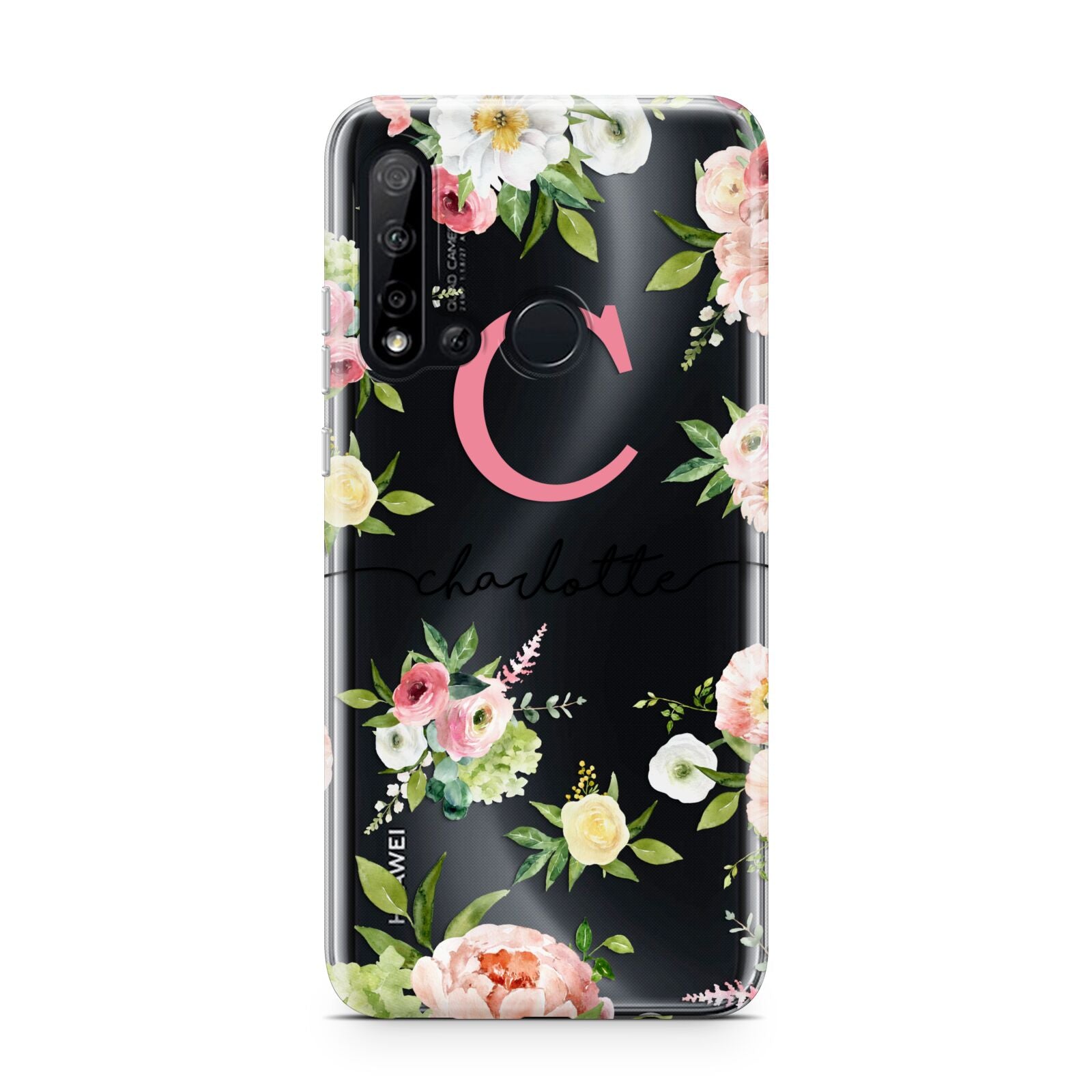 Personalised Floral Huawei P20 Lite 5G Phone Case