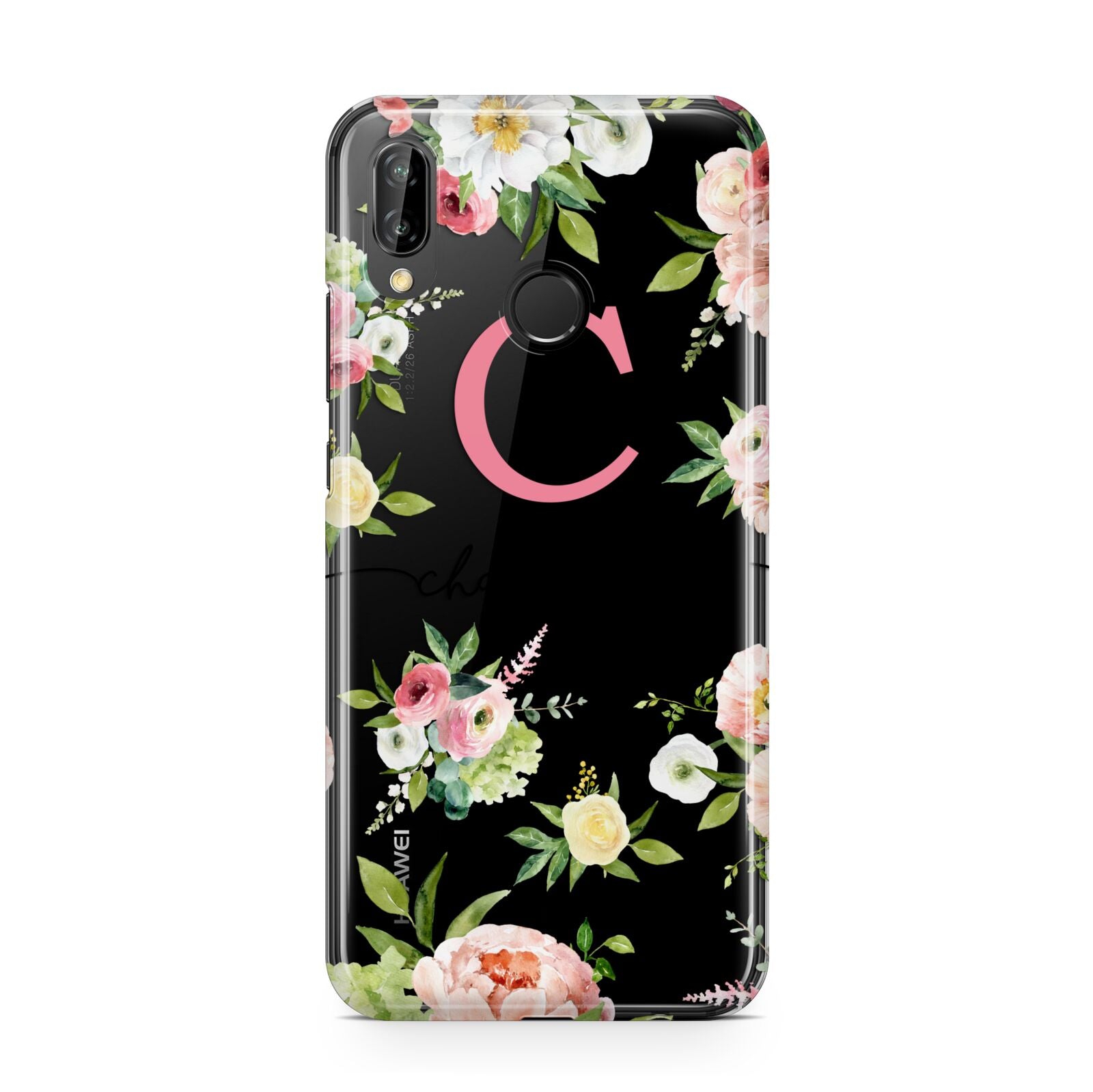 Personalised Floral Huawei P20 Lite Phone Case