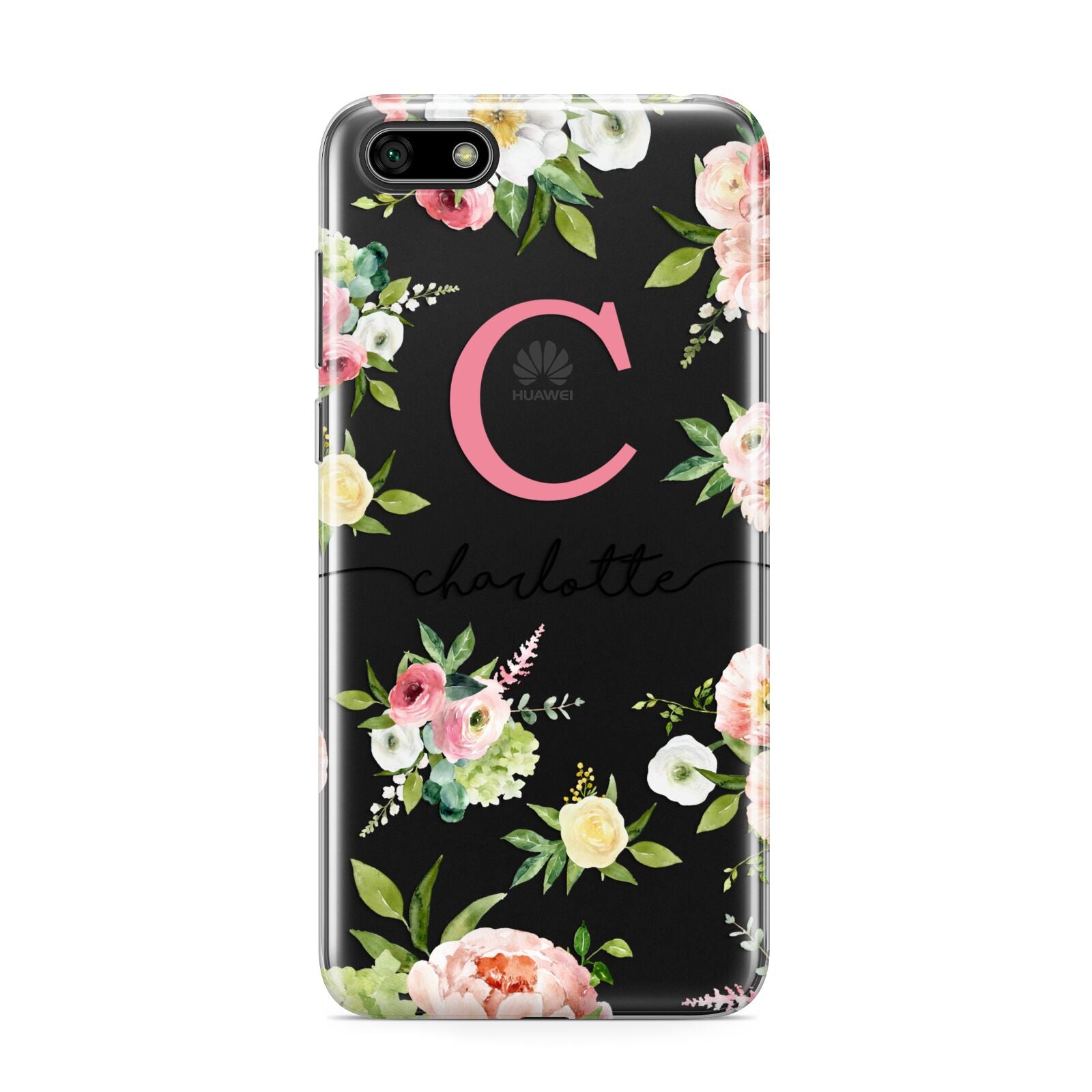 Personalised Floral Huawei Y5 Prime 2018 Phone Case