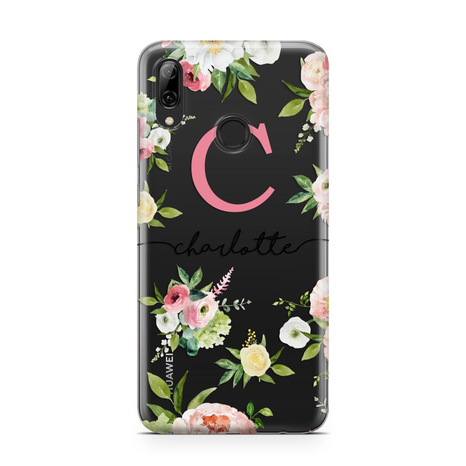 Personalised Floral Huawei Y7 2019