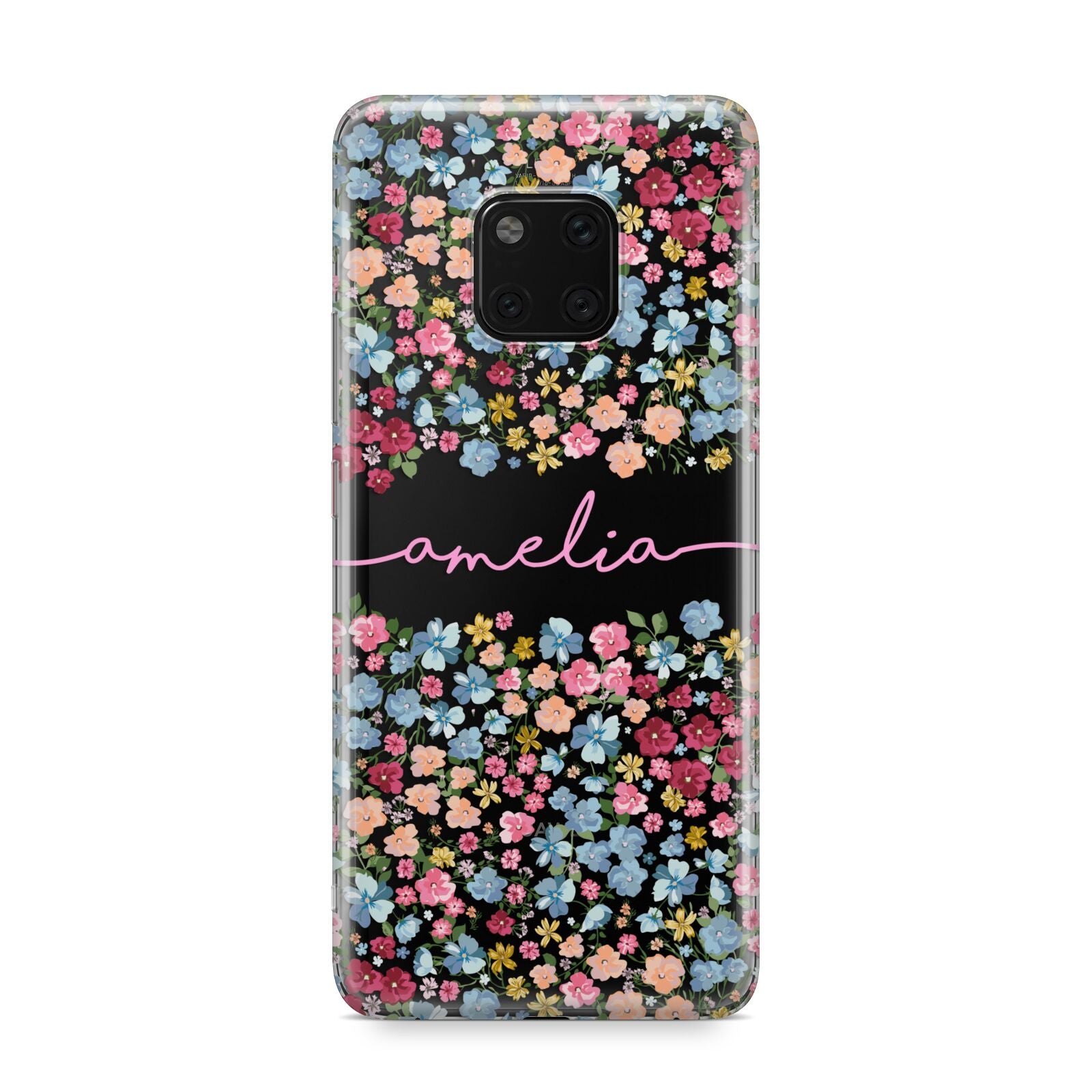 Personalised Floral Meadow Huawei Mate 20 Pro Phone Case
