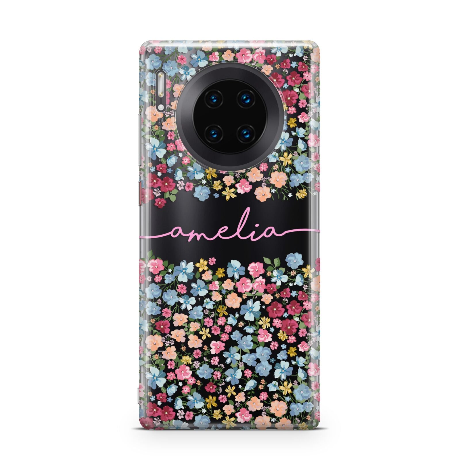 Personalised Floral Meadow Huawei Mate 30 Pro Phone Case