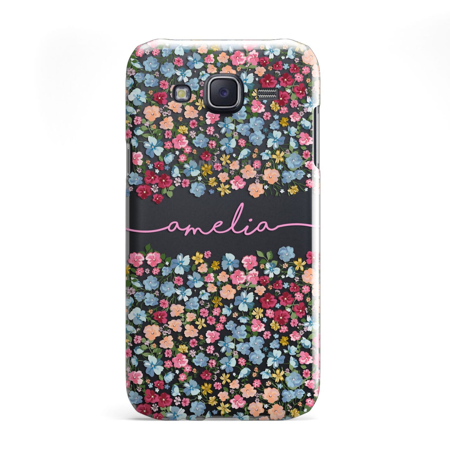 Personalised Floral Meadow Samsung Galaxy J5 Case