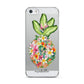 Personalised Floral Pineapple Apple iPhone 5 Case
