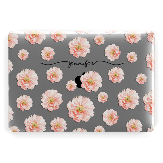 Personalised Flower Name Apple MacBook Case