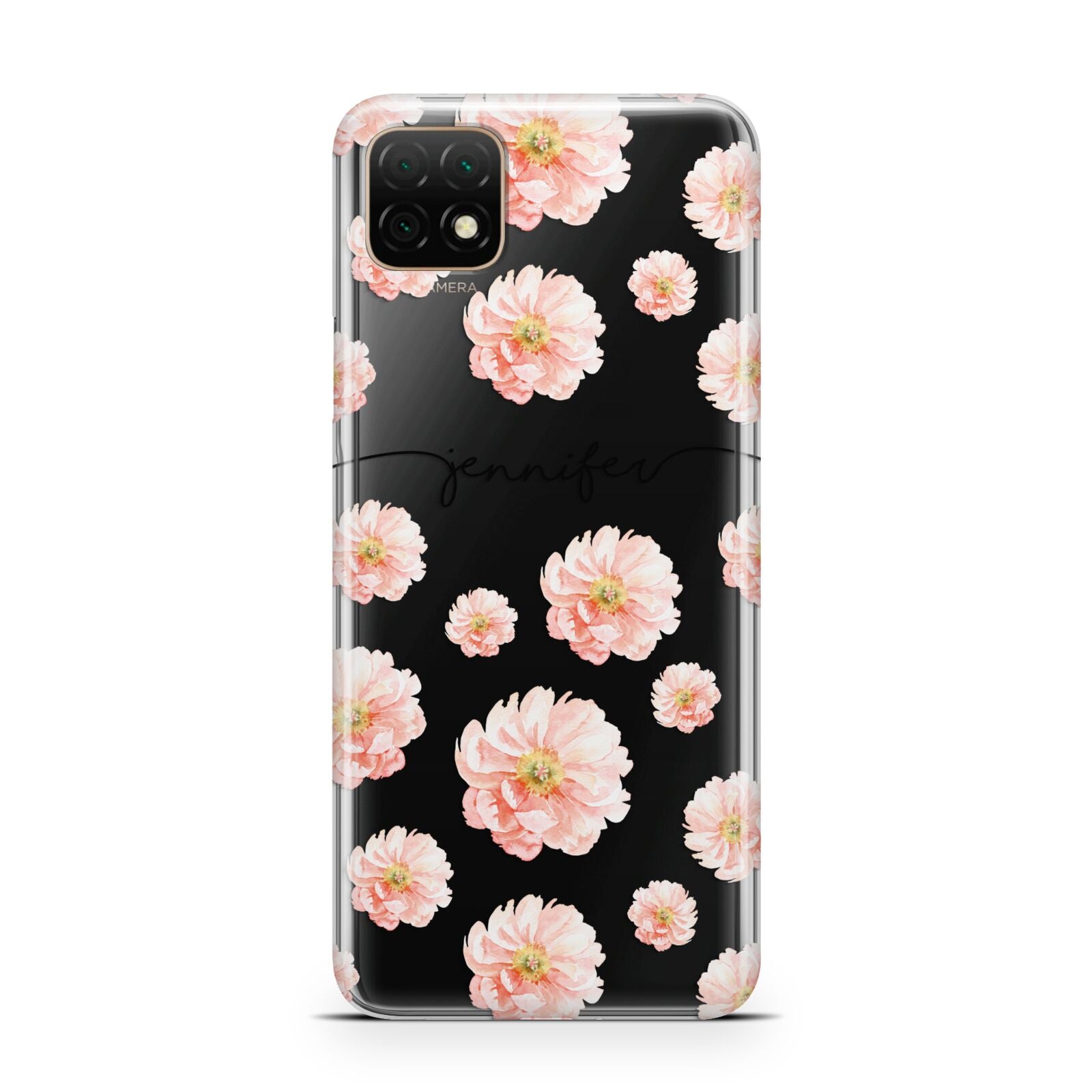 Personalised Flower Name Huawei Enjoy 20 Phone Case