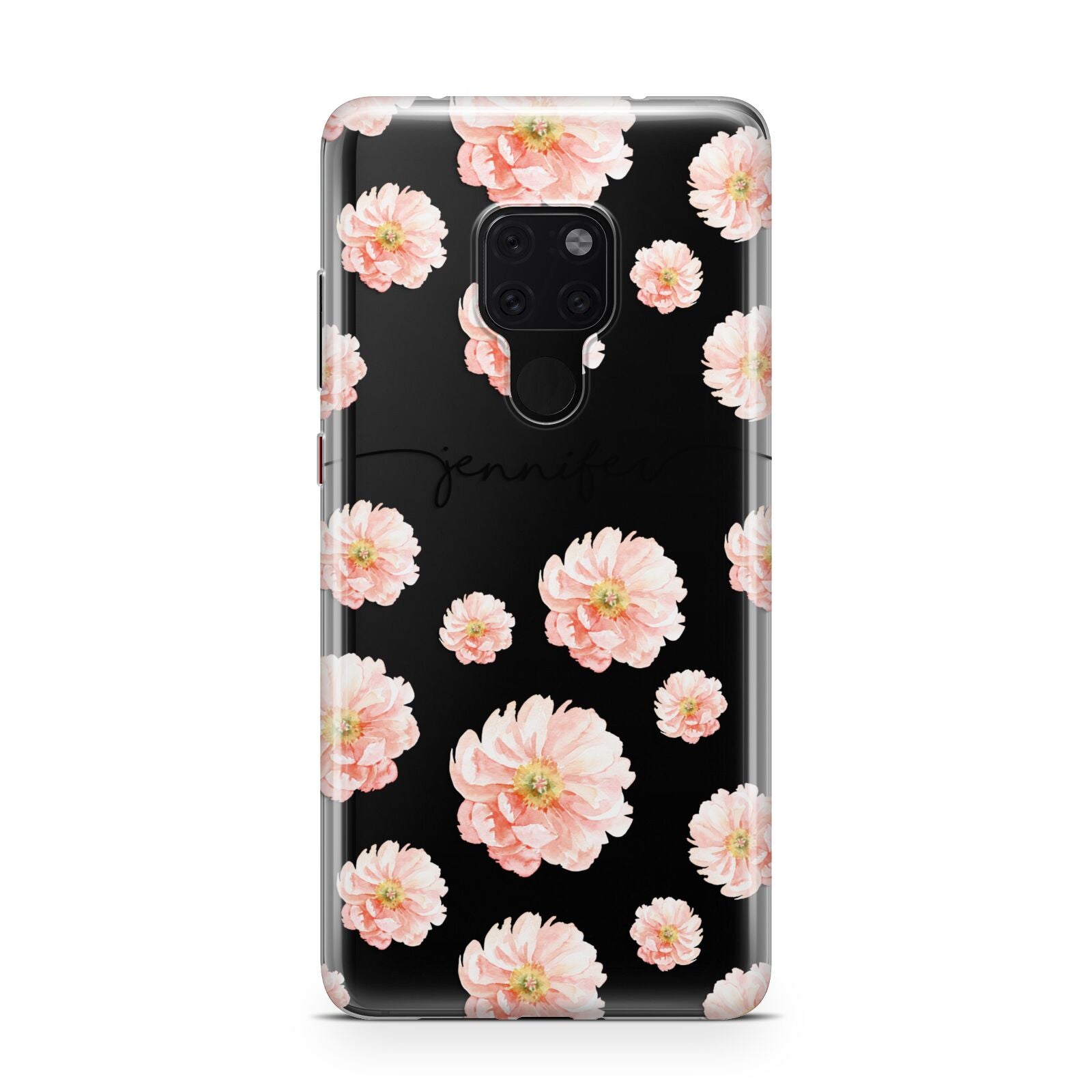 Personalised Flower Name Huawei Mate 20 Phone Case