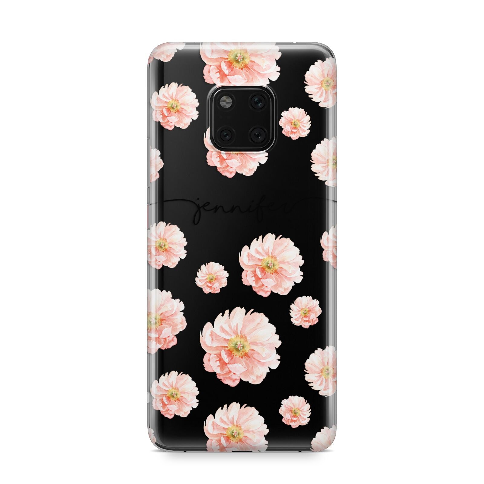 Personalised Flower Name Huawei Mate 20 Pro Phone Case