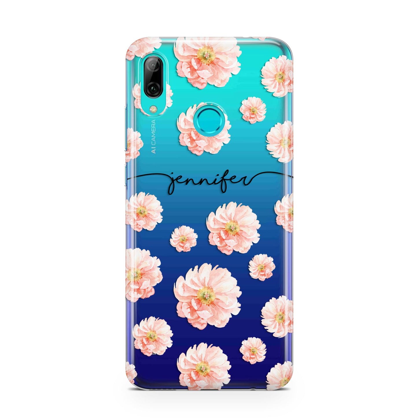 Personalised Flower Name Huawei P Smart 2019 Case