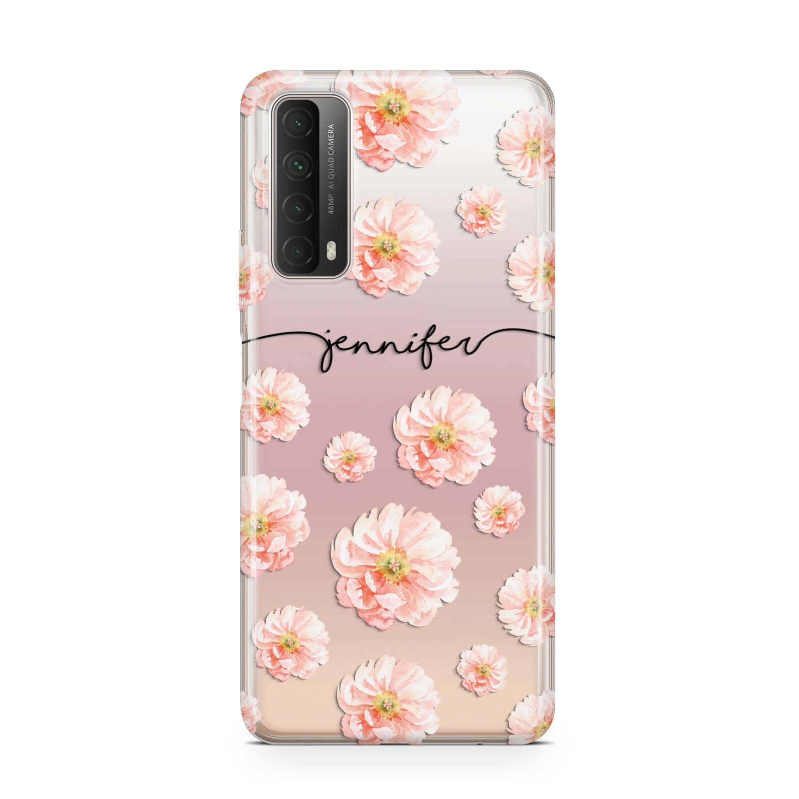 Personalised Flower Name Huawei P Smart 2021