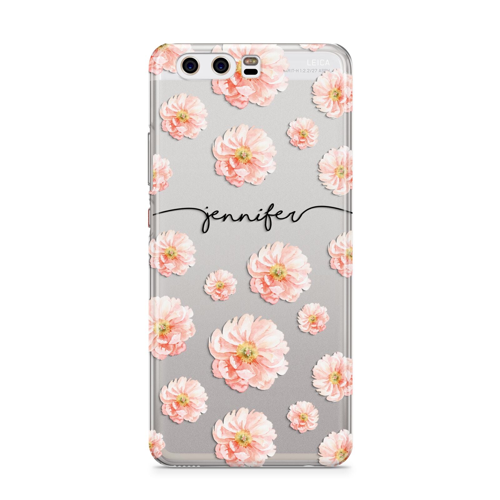 Personalised Flower Name Huawei P10 Phone Case