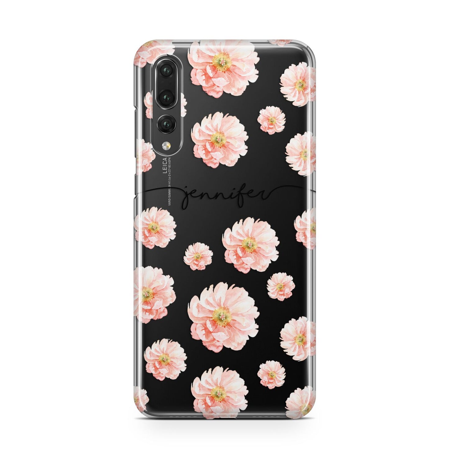 Personalised Flower Name Huawei P20 Pro Phone Case