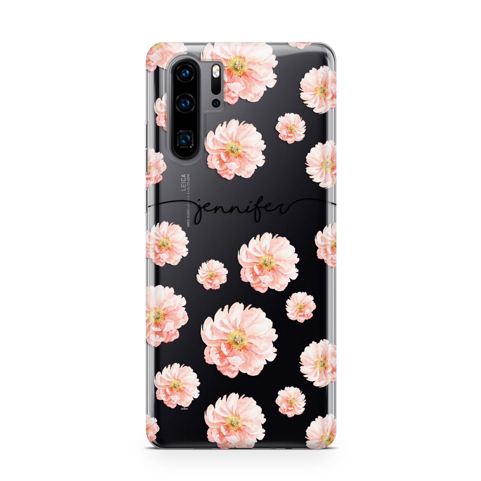 Personalised Flower Name Huawei P30 Pro Phone Case