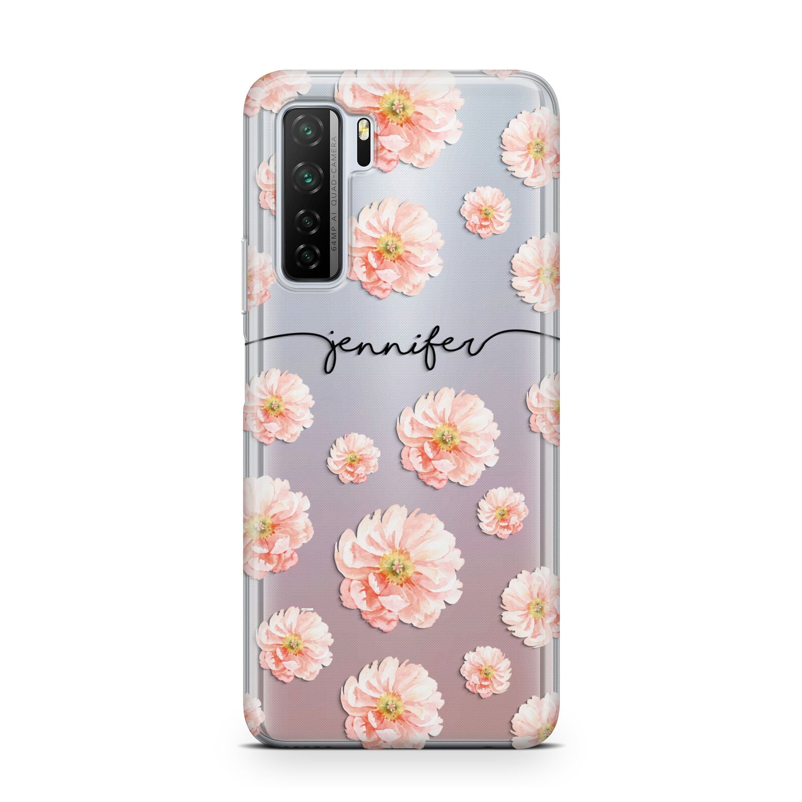 Personalised Flower Name Huawei P40 Lite 5G Phone Case