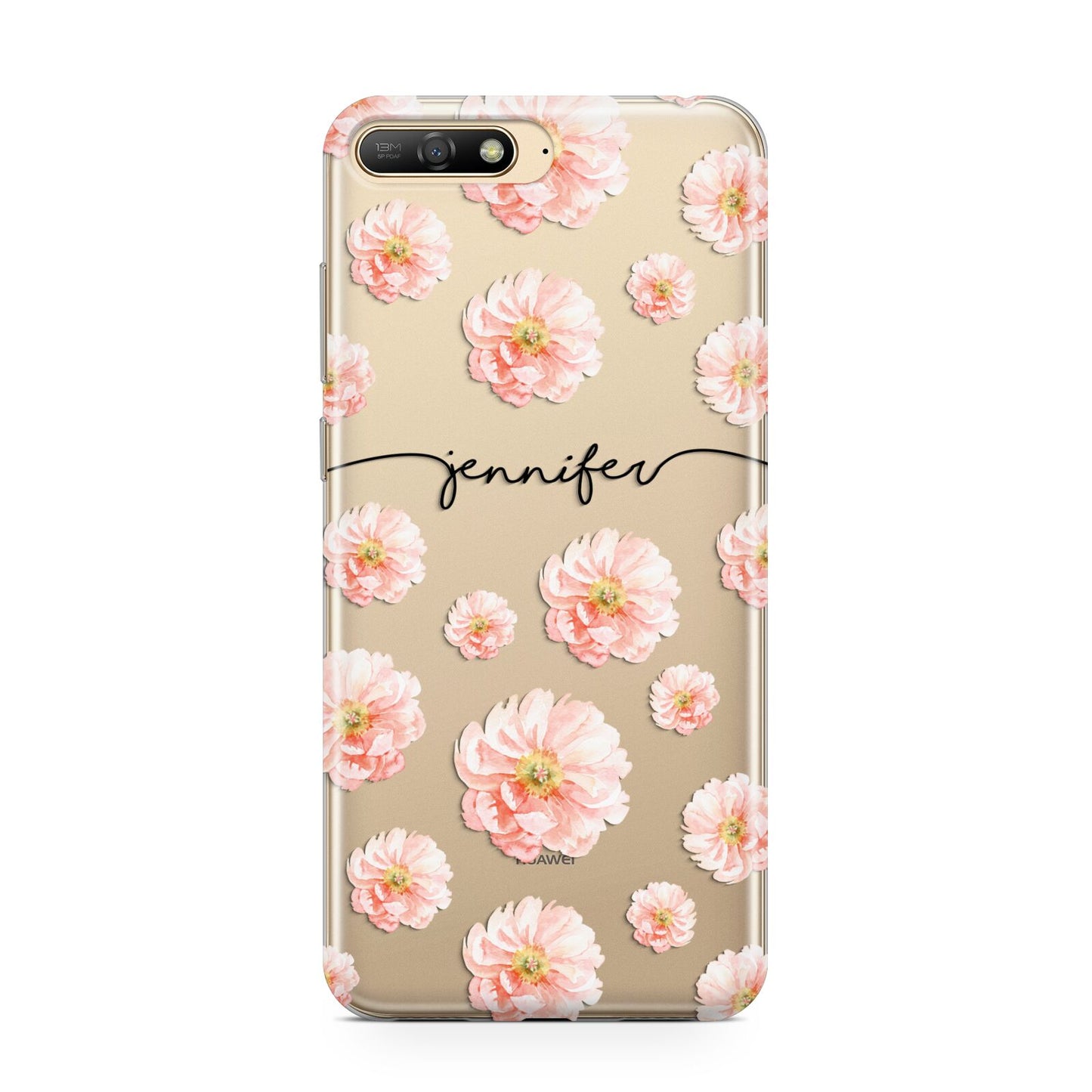 Personalised Flower Name Huawei Y6 2018