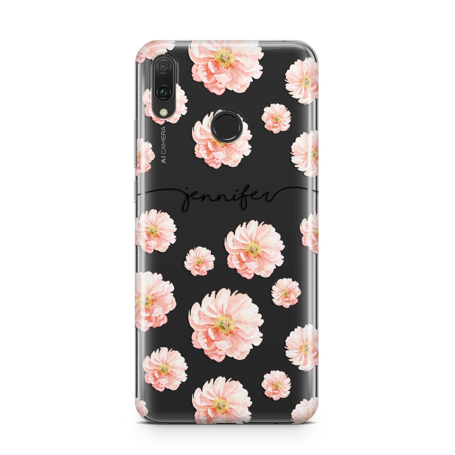 Personalised Flower Name Huawei Y9 2019