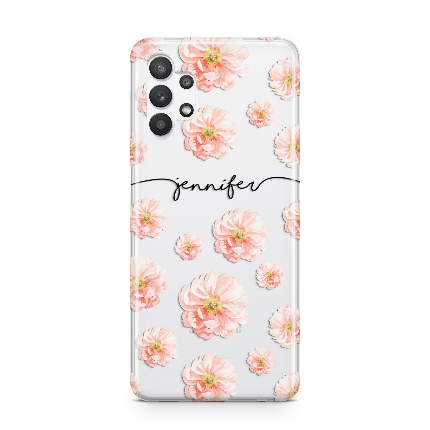 Personalised Flower Name Samsung A32 5G Case