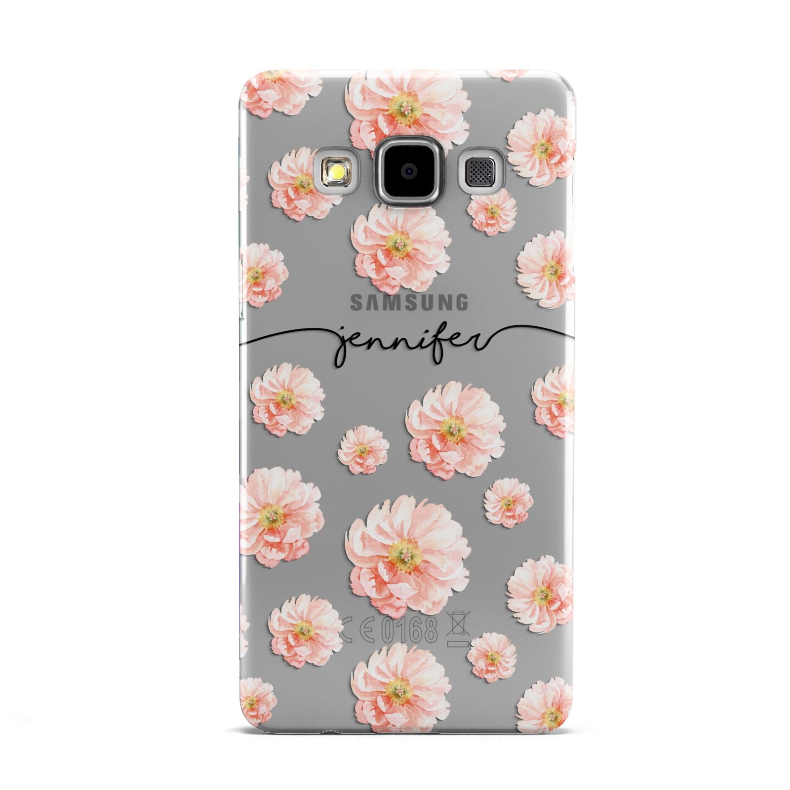 Personalised Flower Name Samsung Galaxy A5 Case