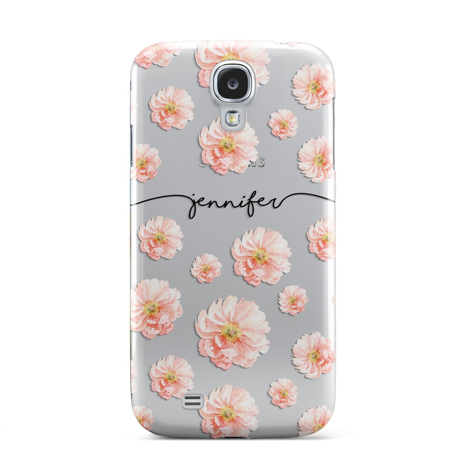 Personalised Flower Name Samsung Galaxy S4 Case