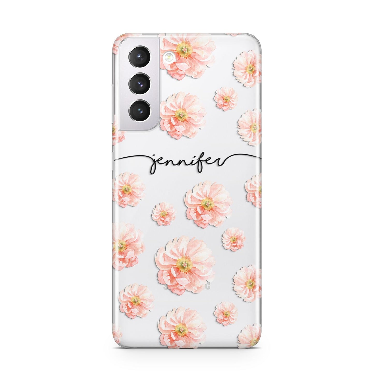 Personalised Flower Name Samsung S21 Case