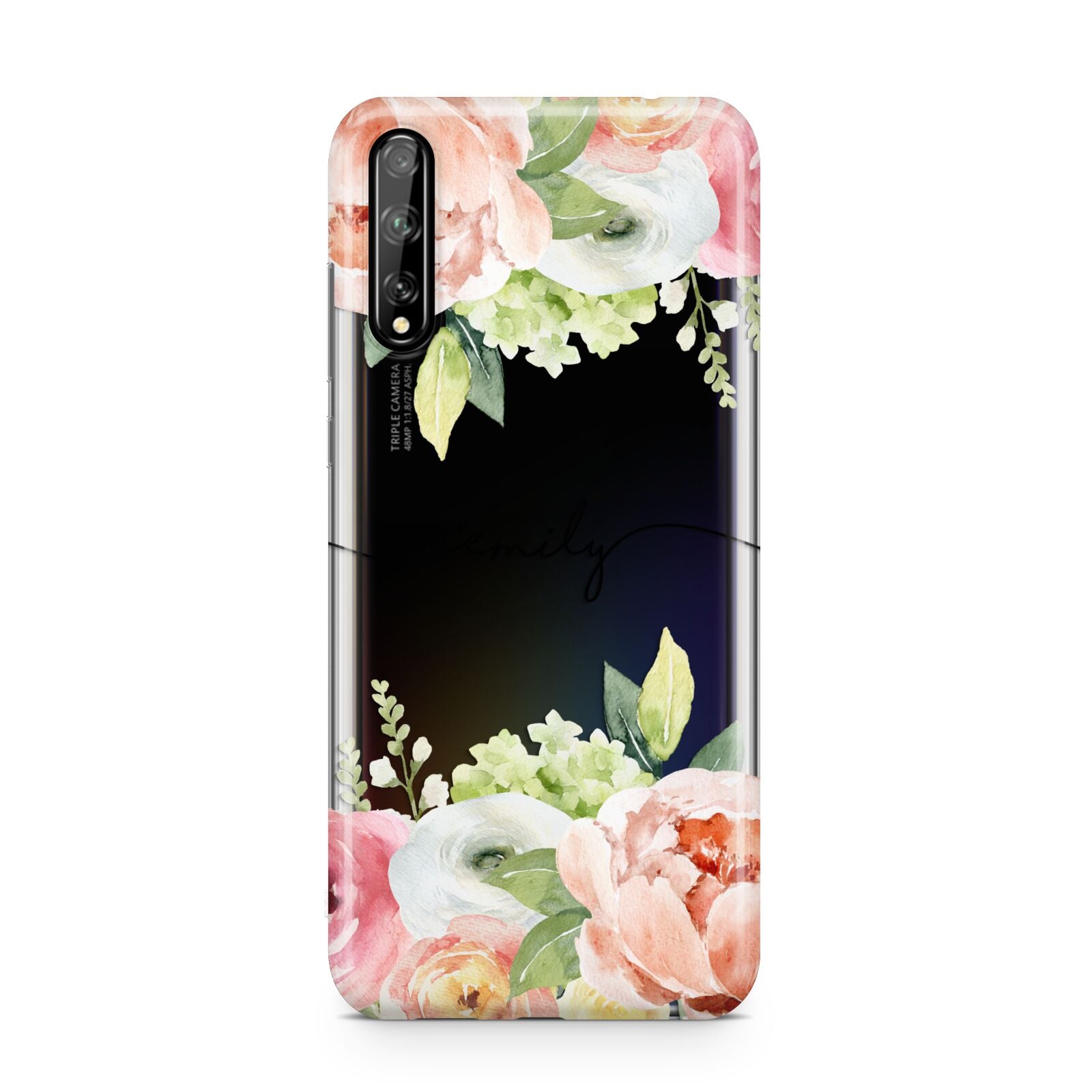 Personalised Flowers Huawei Enjoy 10s Phone Case