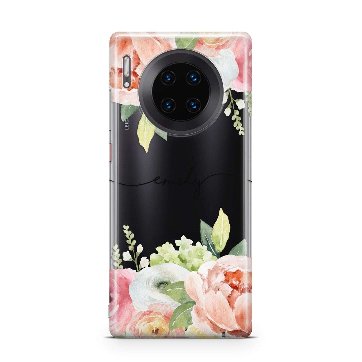 Personalised Flowers Huawei Mate 30 Pro Phone Case