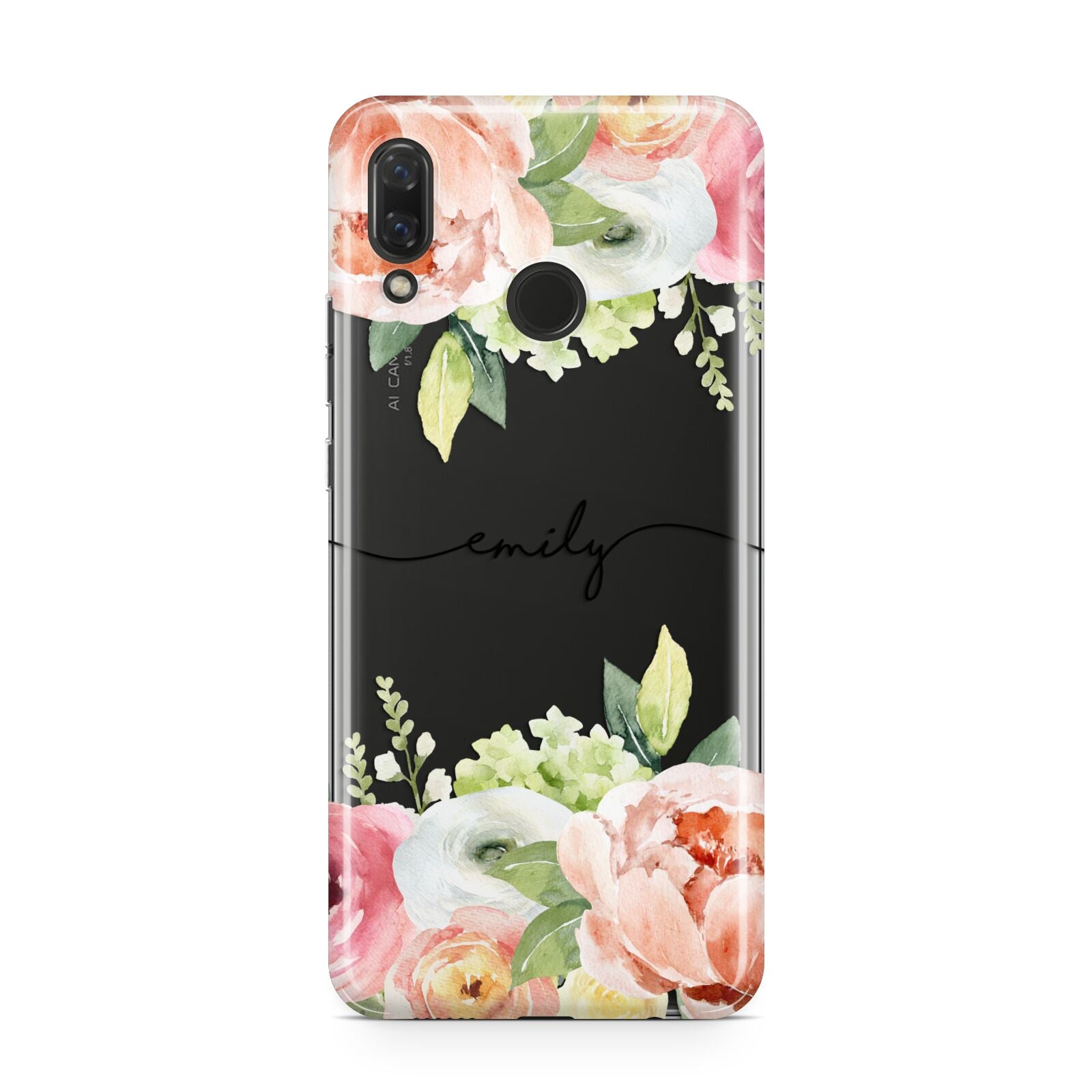 Personalised Flowers Huawei Nova 3 Phone Case