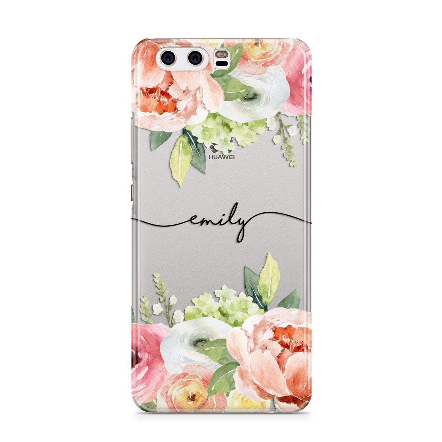 Personalised Flowers Huawei P10 Phone Case