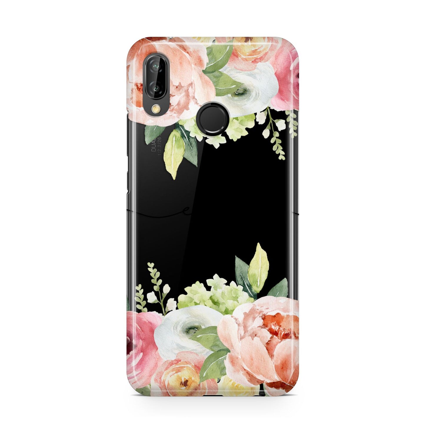 Personalised Flowers Huawei P20 Lite Phone Case