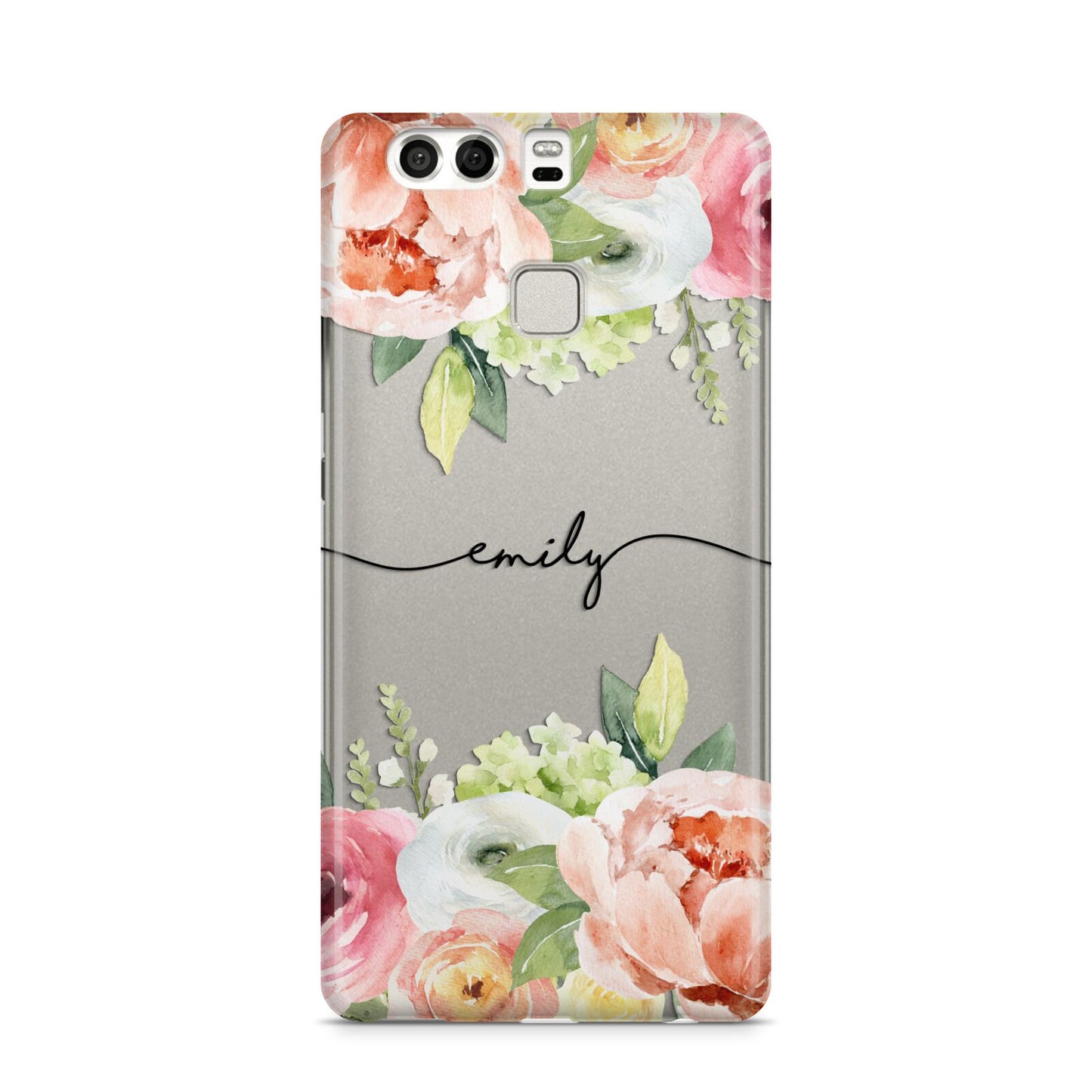 Personalised Flowers Huawei P9 Case