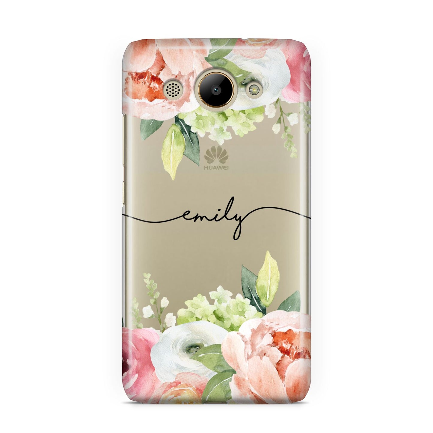 Personalised Flowers Huawei Y3 2017