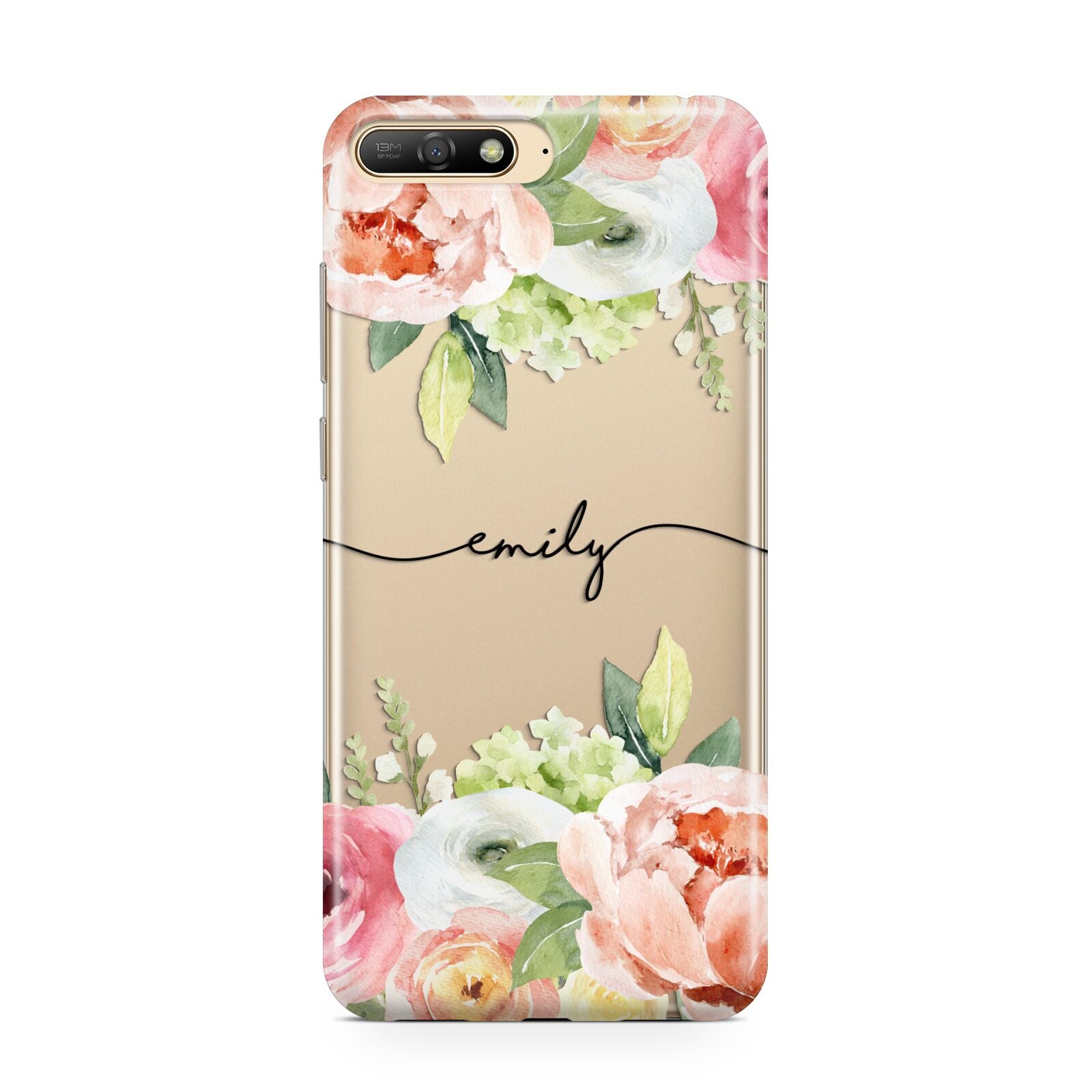 Personalised Flowers Huawei Y6 2018