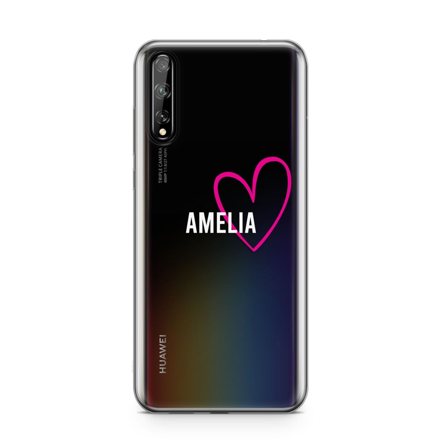 Personalised Font With Heart Huawei Enjoy 10s Phone Case