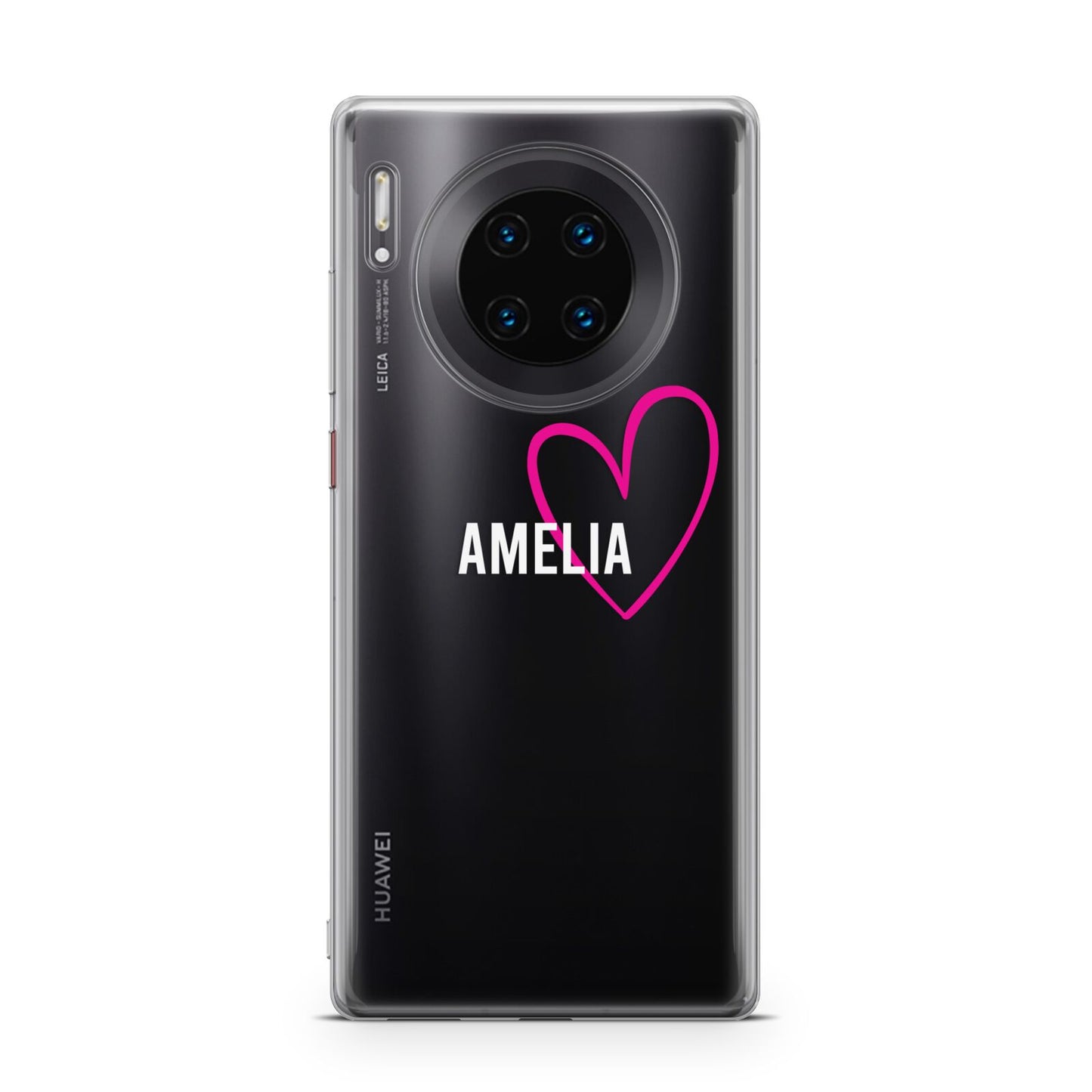 Personalised Font With Heart Huawei Mate 30 Pro Phone Case