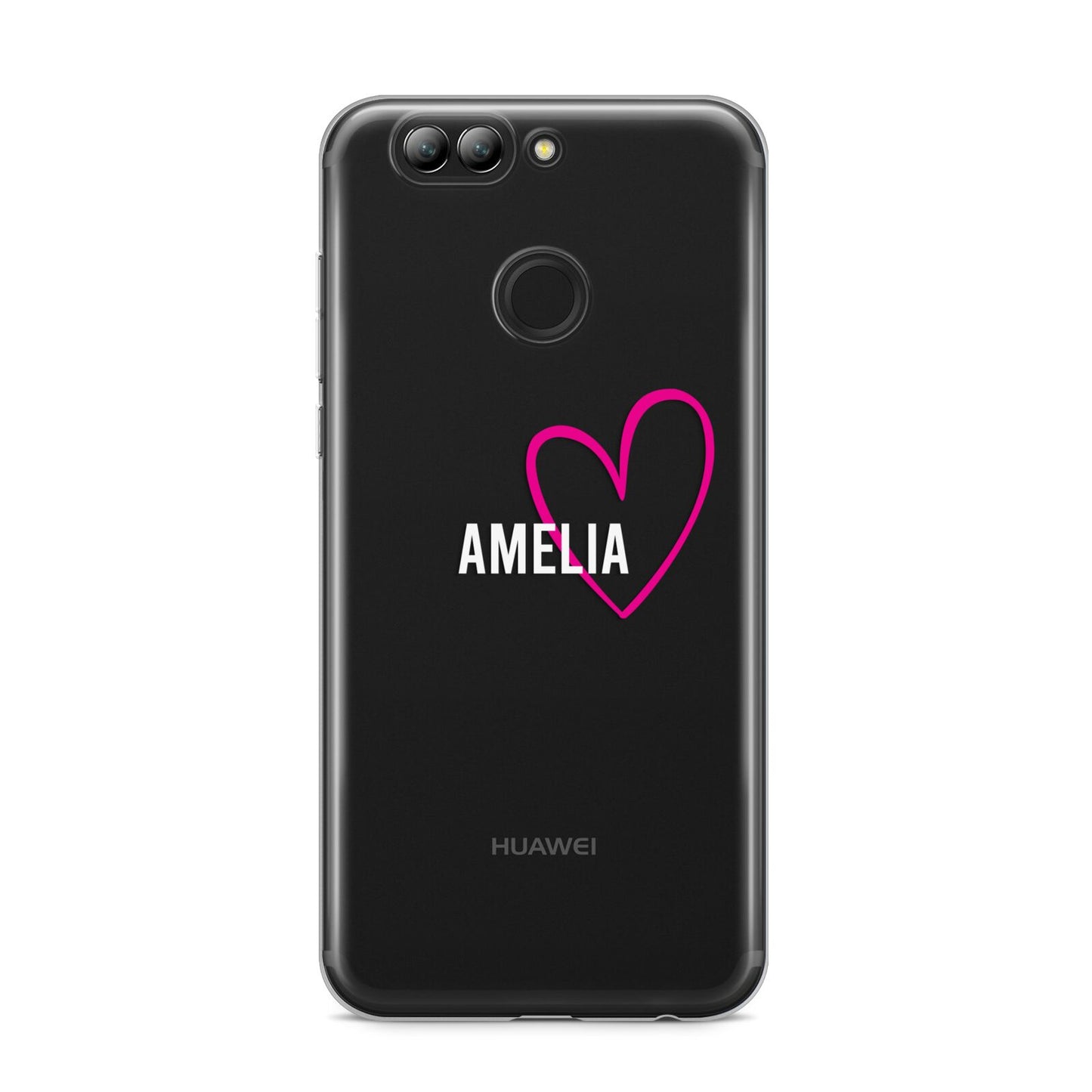 Personalised Font With Heart Huawei Nova 2s Phone Case