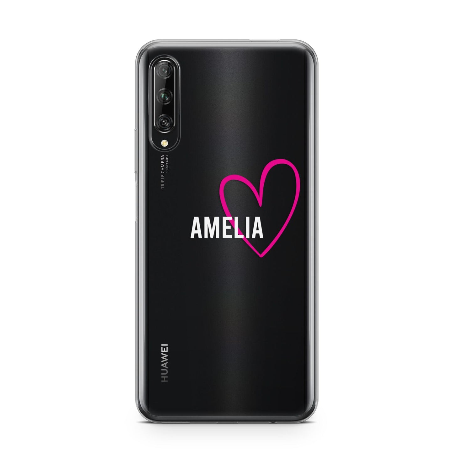 Personalised Font With Heart Huawei P Smart Pro 2019