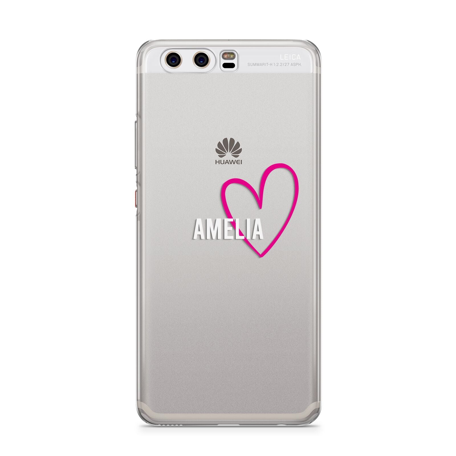 Personalised Font With Heart Huawei P10 Phone Case