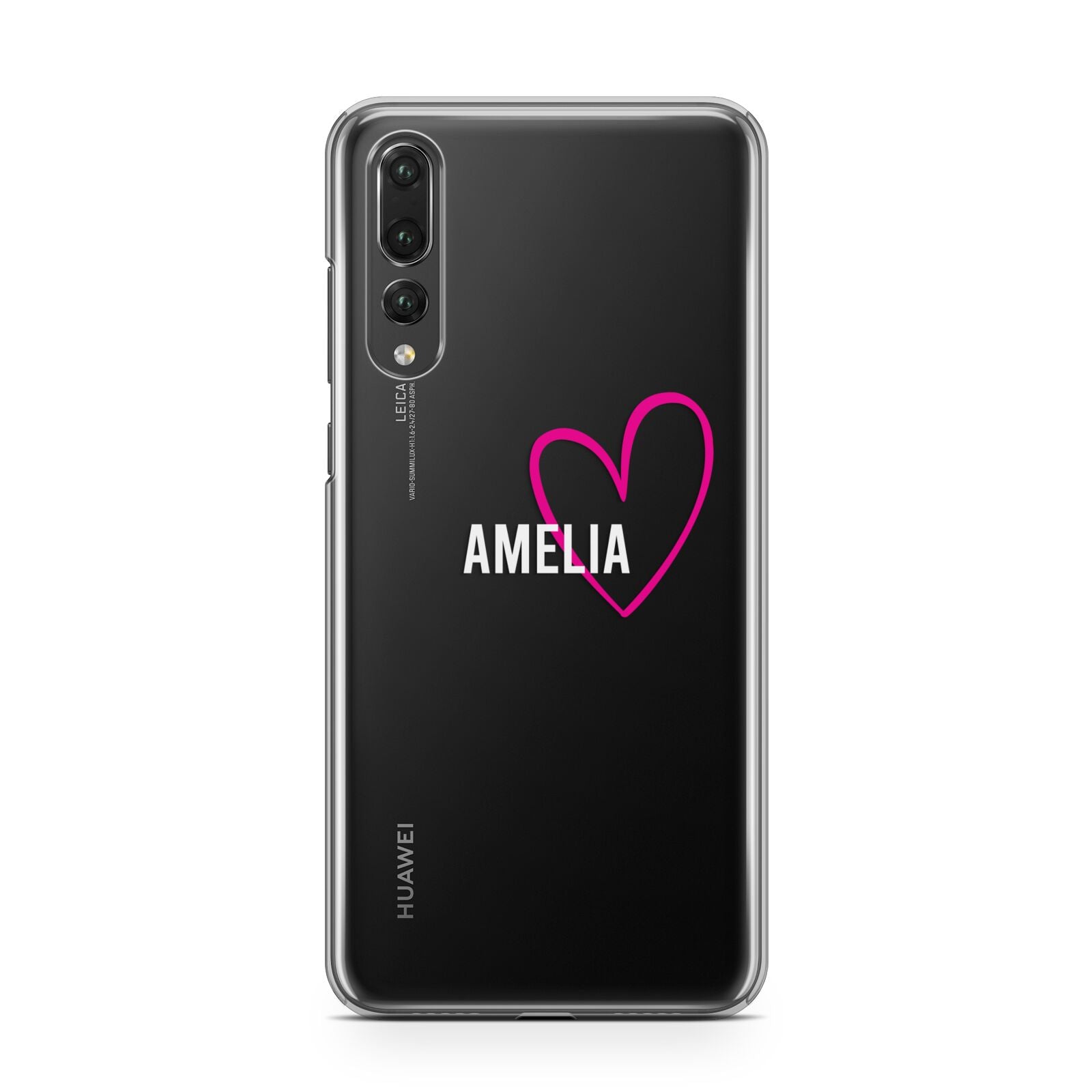 Personalised Font With Heart Huawei P20 Pro Phone Case