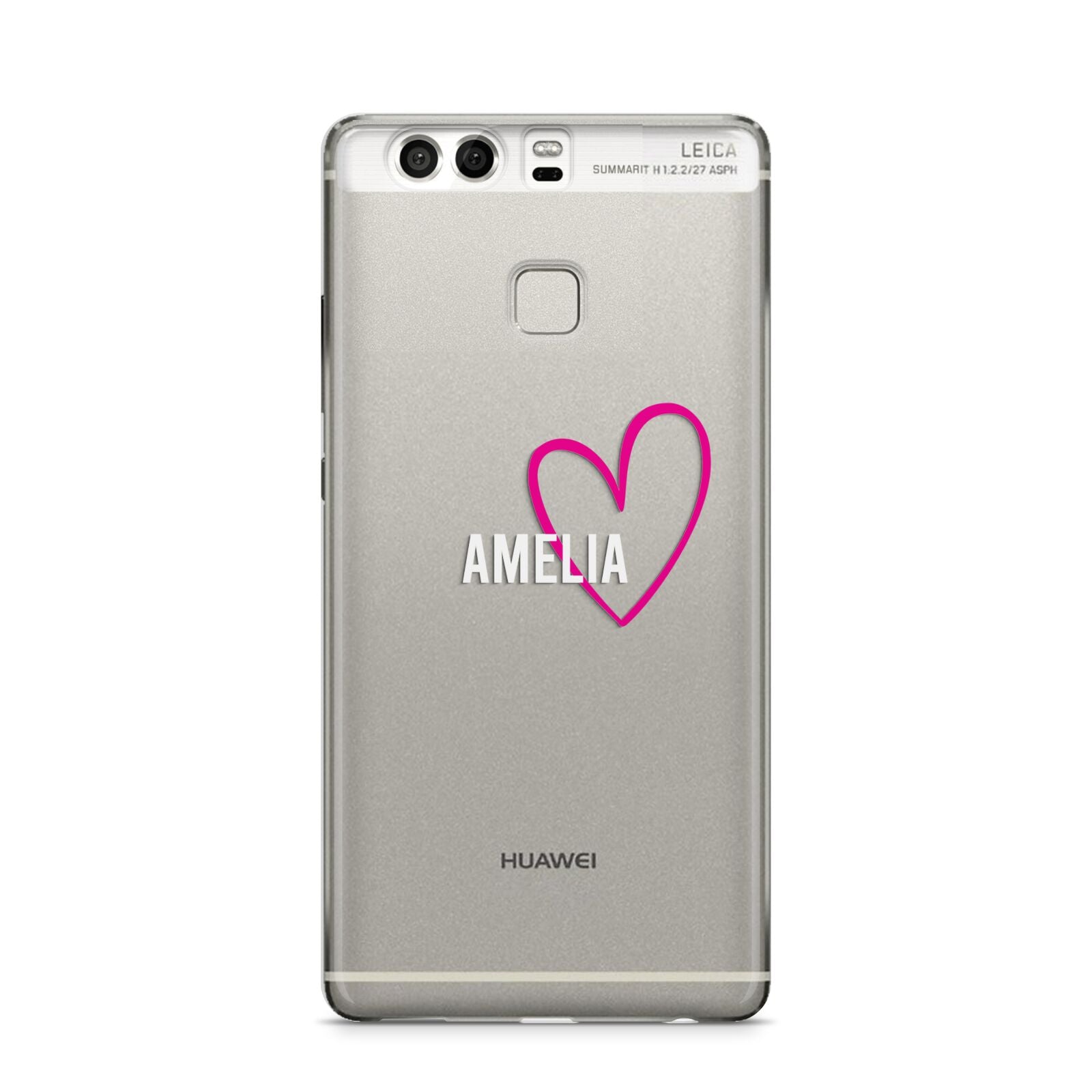 Personalised Font With Heart Huawei P9 Case