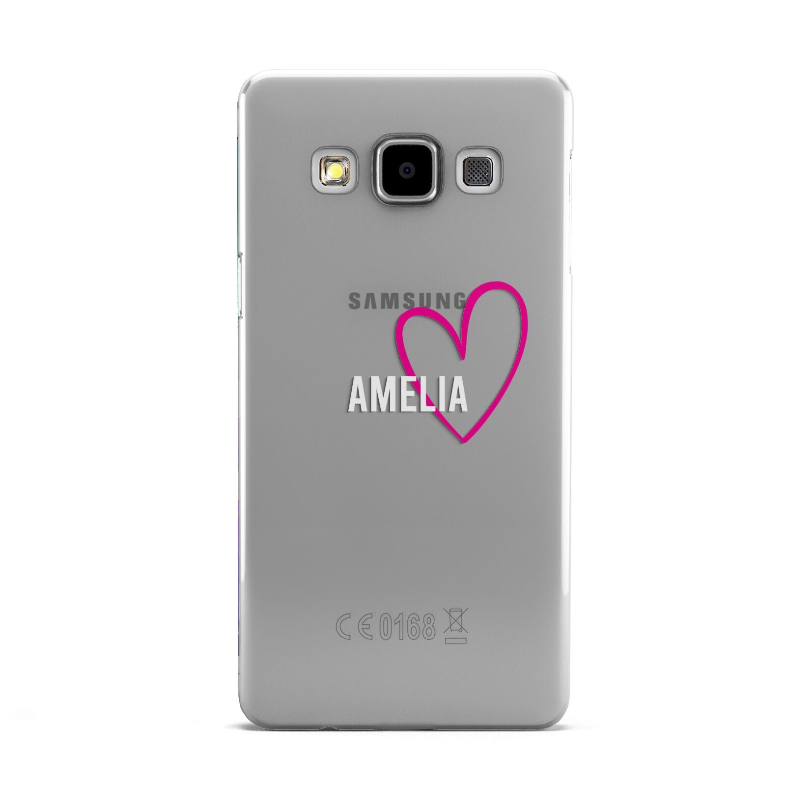 Personalised Font With Heart Samsung Galaxy A5 Case