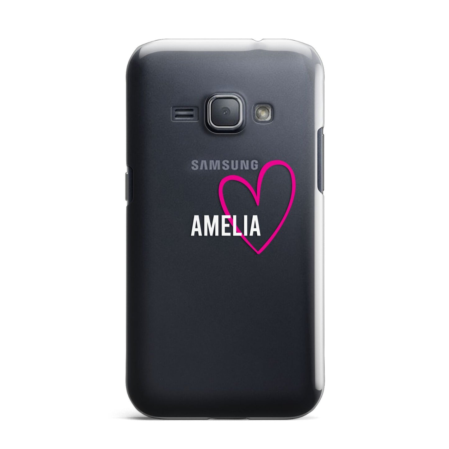 Personalised Font With Heart Samsung Galaxy J1 2016 Case