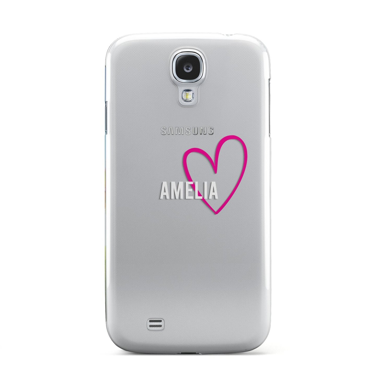 Personalised Font With Heart Samsung Galaxy S4 Case