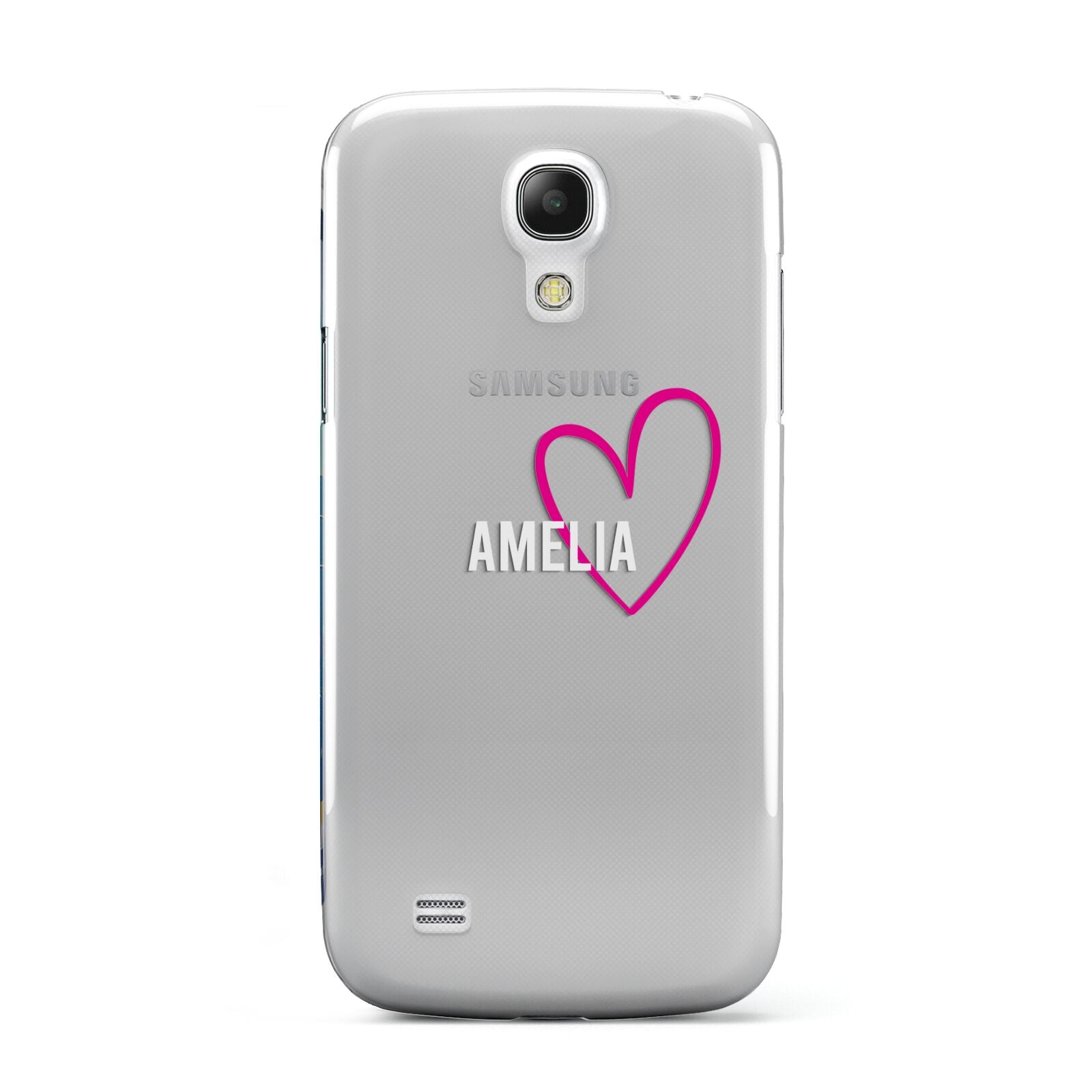 Personalised Font With Heart Samsung Galaxy S4 Mini Case