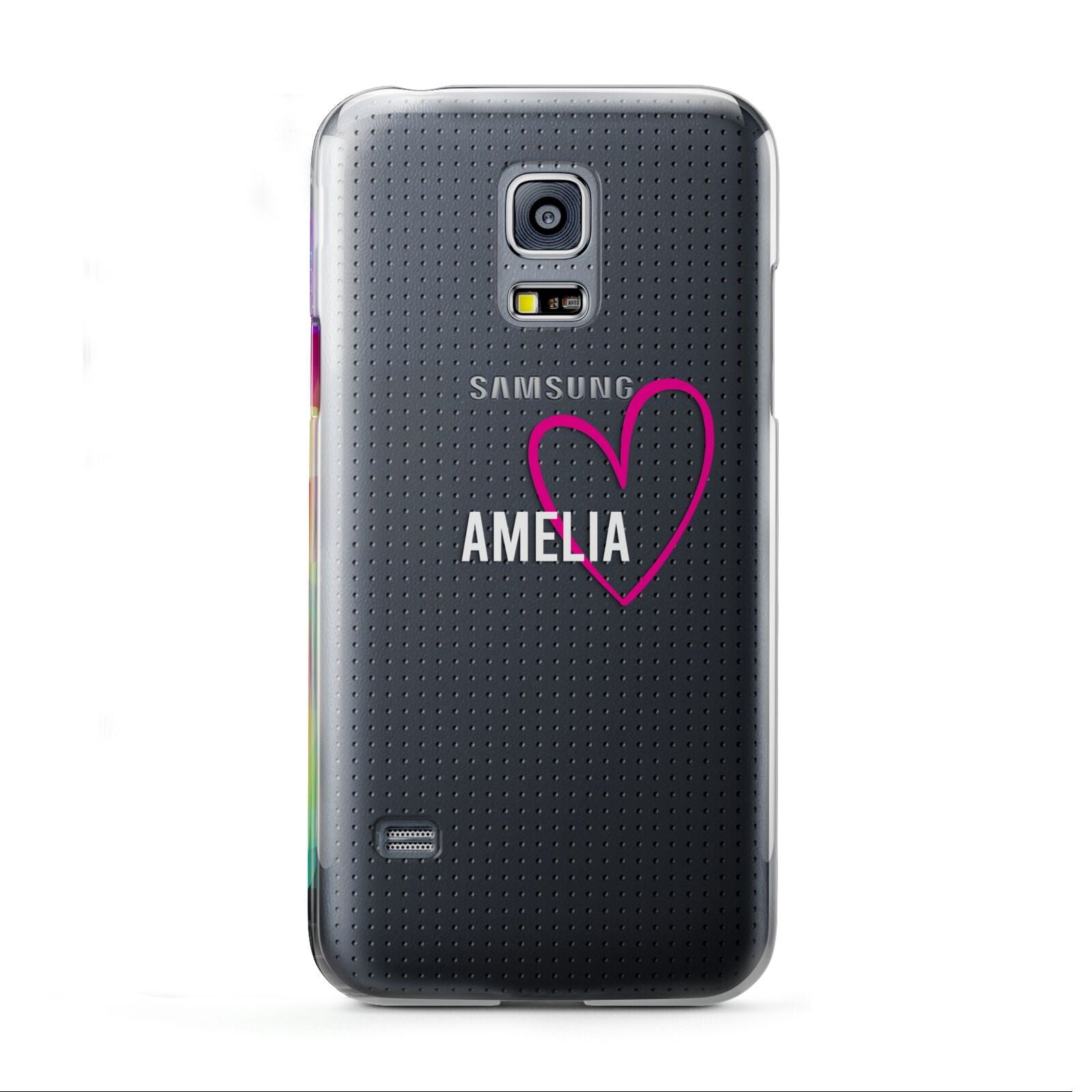 Personalised Font With Heart Samsung Galaxy S5 Mini Case